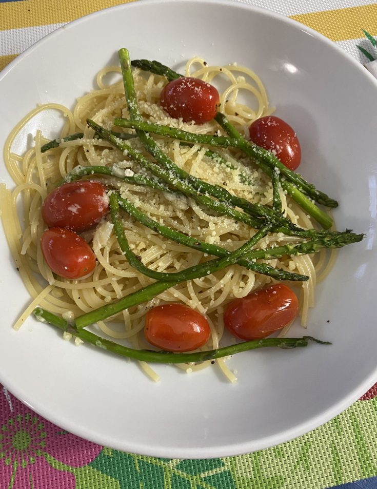 Angel Hair Pasta with Lemon and Garlic