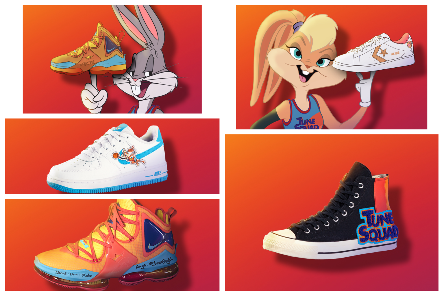 space jam nike collab