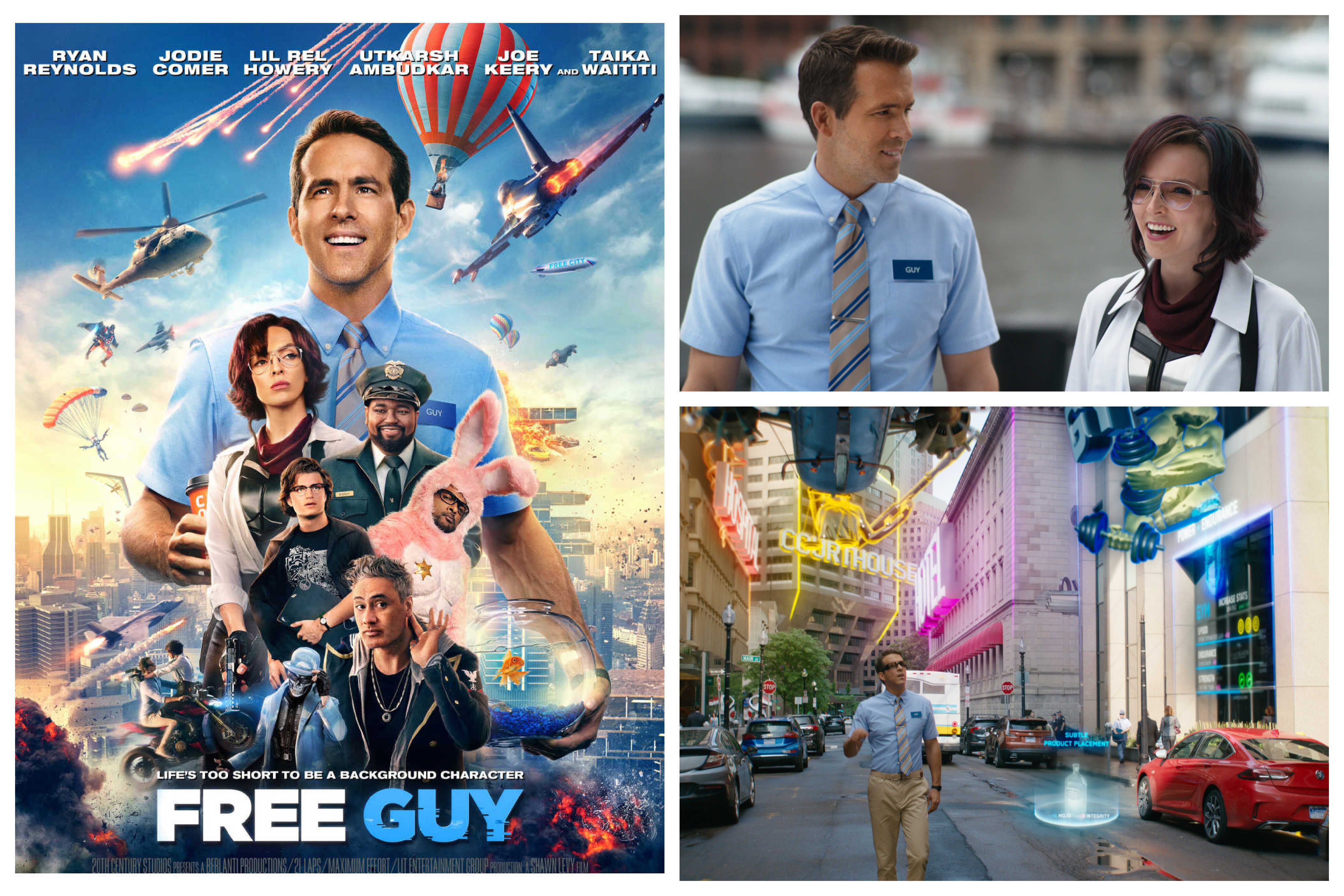 Free Guy Review: Ryan Reynolds and Jodie Comer Give Uneven Script Extra  Life